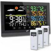 LFF Weather Station front view with 7.5-inch touchscreen