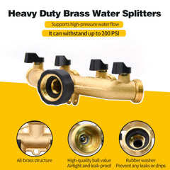LFSEMINI hose splitter package with accessories