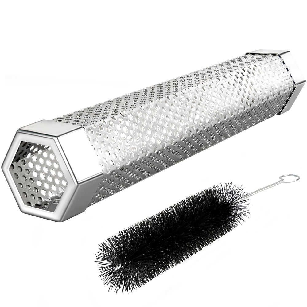 LFSEMINI Pellet Smoker Tube 12-inch with brush