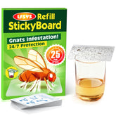 LFSYS 25 Pcs Fruit Fly Traps packaging front view