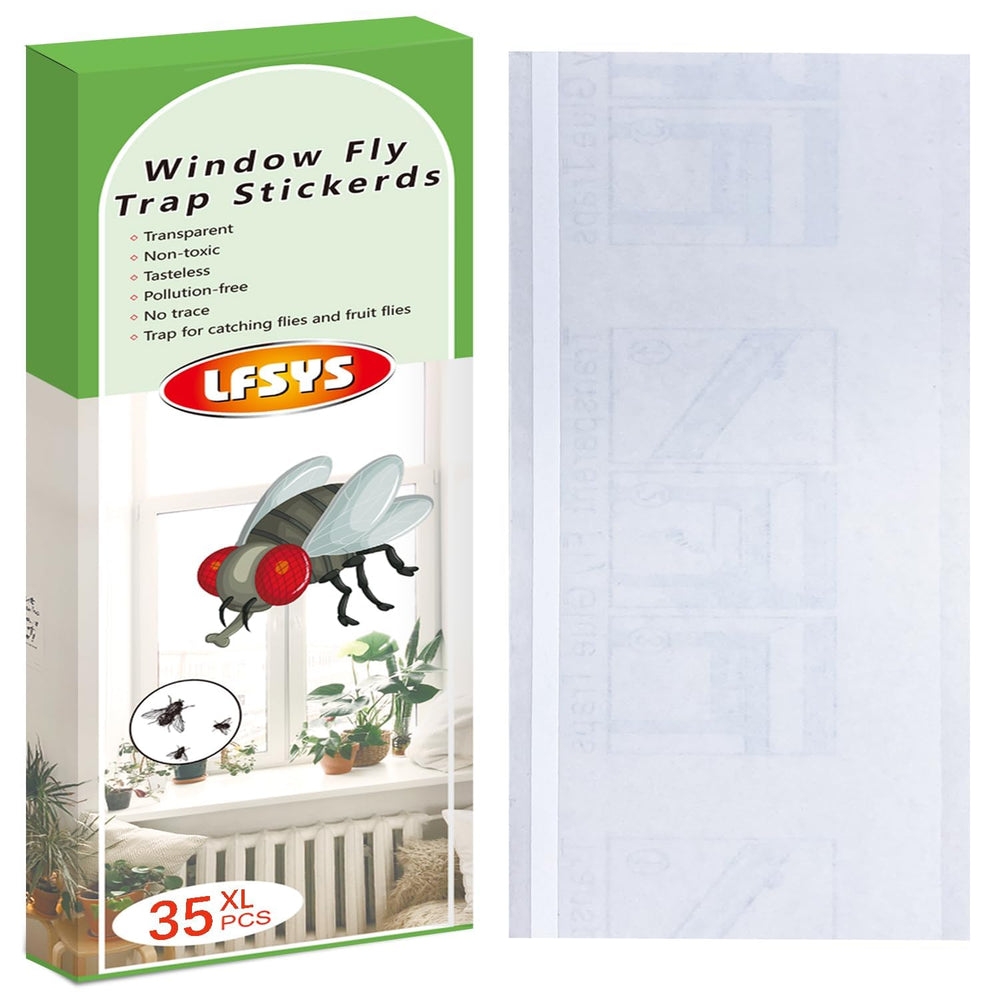 LFSYS 35XL Window Fly Trap clear design front view