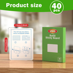 LFSYS sticky cards displayed with a fly trap