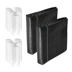 LGJIAOJIAO 4FT x 100FT Weed Barrier Landscape Fabric front view
