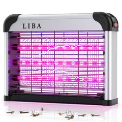 LiBa Bug Zapper LED Indoor 3800V front view with UV light