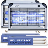 LiBa Electric Bug Zapper 2-Pack front view