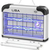 LiBa Indoor Bug Zapper 2800V front view with two bulbs