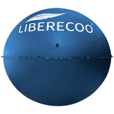 LIBERECOO 6FT round pool pillow blue model front view