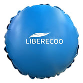 LIBERECOO 8FT round pool cover pillow in blue