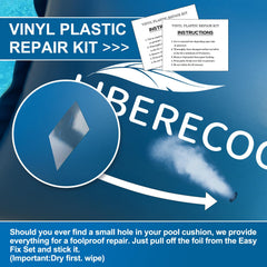 LIBERECOO Pool Pillow inflated to 70-80% capacity