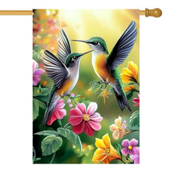 LienzoFest Large House Flag 28x40 double-sided floral design