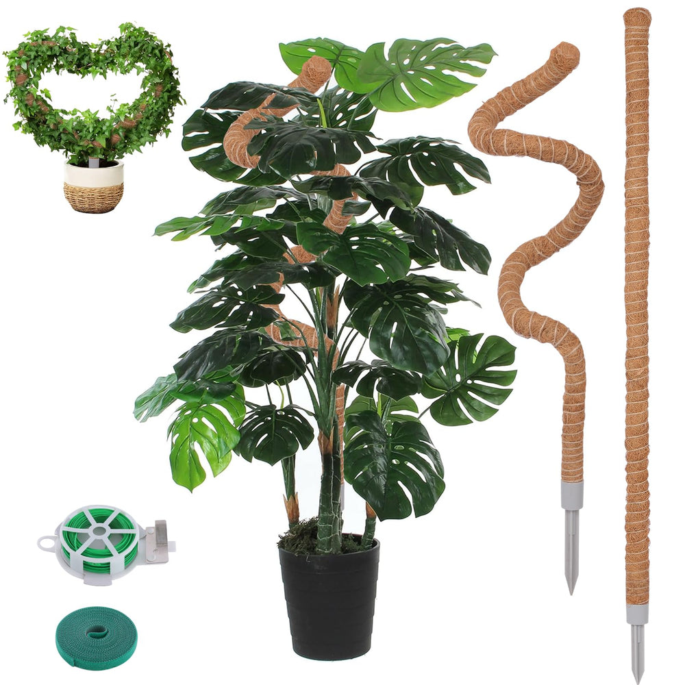 LifeNest 2 Pack Moss Pole 40 inch front view