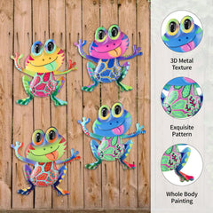 Lifestyle image of Junware Frog Wall Decor in a home setting