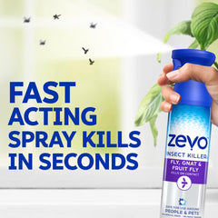 Lifestyle scene of ZEVO Flying Insect Killer Spray on patio