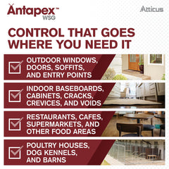 Lifestyle scene showing Atticus Antapex WSG Insecticide in a kitchen