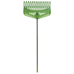 Lightweight handle of AMES Flip Scooping Leaf Rake