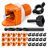 Lil'Clucker Chicken Waterer Nipples pack of 15 in orange