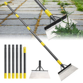Lilyvane Garden Flat Shovel 74" black metal with sharp blade
