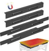 LimeCare Magnetic Wind Guards for Blackstone 28 inch griddle front view