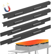 LimeCare Magnetic Wind Guards for Blackstone 36 Inch Griddle, front view