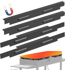 LimeCare Magnetic Wind Guards for Blackstone 36 Inch Griddle, front view