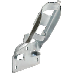 -LINE U 9378 flagpole bracket front view with zinc finish