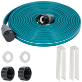 LINEX 25 ft Sprinkler Soaker Hose in blue-green color