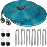 LINEX Sprinkler Soaker Hose 50 ft blue-green front view