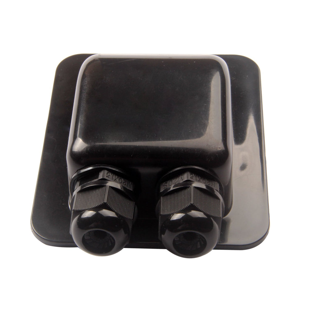 Link Solar weatherproof ABS cable entry gland front view