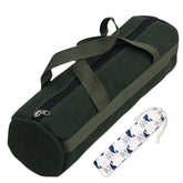 Linuorise Grill Accessory Storage Bag green front view