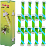 Liooty Sticky Fly Traps 12pk in green fluorescent packaging