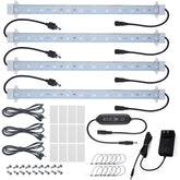 Litever Grow Light Strip Kit with 4 LED bars and timer