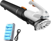 LiTHELi 20V Cordless Leaf Blower front view with battery