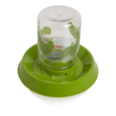 Lixit Chicken Feeder 64oz wide opening for easy access