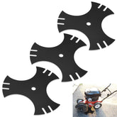 LIZEWEI 9" x 9" Edger Blade front view