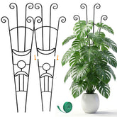 LLCJYYCY Monstera Plant Support 32.6 inch tall trellis front view