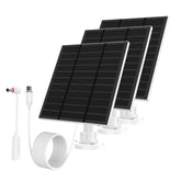 LMDTYN Solar Panel for Ring Camera front view with USB-C connector