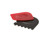 Lodge Cast Iron Grill Scraper Combo includes red and black scrapers