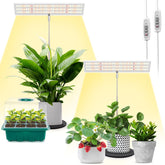 LORDEM Grow Light with adjustable height and angle for indoor plants