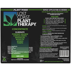 Lost Coast Plant Therapy Organic Natural Plant Protection Concentrate 12 oz bottle side view