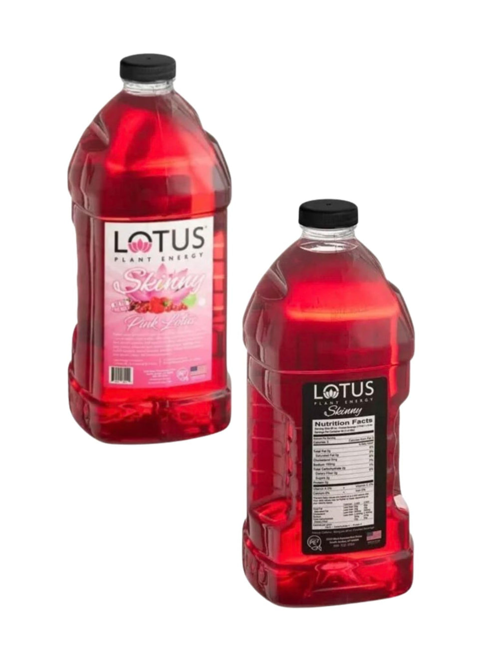 LOTUS PLANT POWER DRINK Energy Concentrate 50g pink liquid in packaging