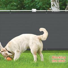 LOVE STORY balcony privacy screen with zip ties for installation