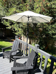 LOVE YOUR DECK umbrella holder detailed view of attachment