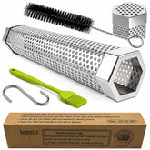LOVEERCT 12 Inch Hexagon Smoker Tube with accessories