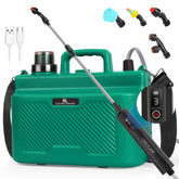 Lovydro Electric Sprayer front view with green body