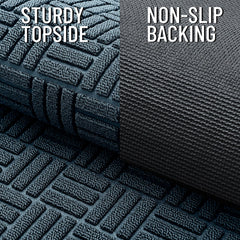Low-profile design of OLANLY doormat in entryway