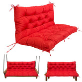 LQQSDPJ 40x40in red swing replacement cushion front view