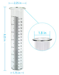 Lueudu rain gauge replacement tube packaging