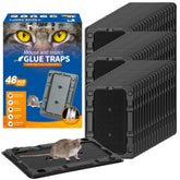 LULUCATCH Mouse & Insect Glue Trap, black, front view