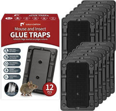 LULUCATCH Mouse & Insect Traps 12 Pack front view