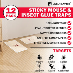 LULUCATCH Mouse Trap packaging with instructions